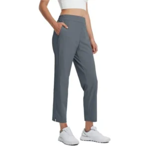 Women's Golf Pants with Zip Pockets
